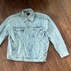 Men Jean jacket Sz L